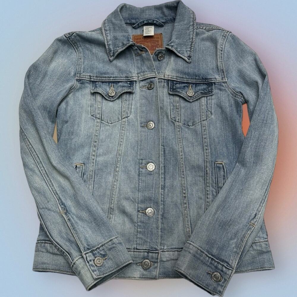 LEVI’S Women’s XS Faded Blue Jean Jacket